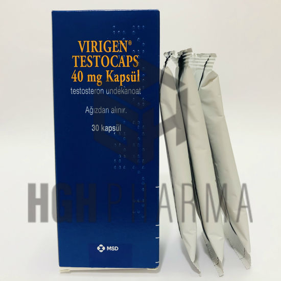Picture of Virigen Testocaps 40mg 30 Capsules