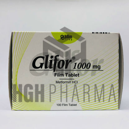 Picture of Glifor 1000mg 100 Tablet