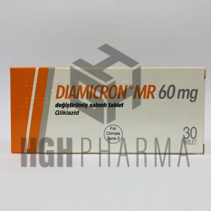 Picture of Diamicron MR 60mg 30 Tab