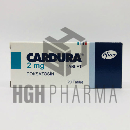 Picture of Cardura 2mg 20 Tab