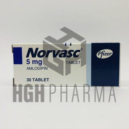 Picture of Norvasc 5mg 30 Tab