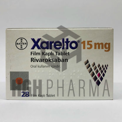 Picture of Xarelto 15mg 28 Tablet
