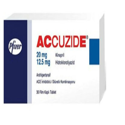 Picture of Accuzide 20mg/12.5mg 30 Tab