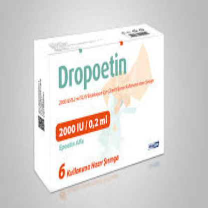 Picture of Dropoetin SC/IV 2000 IU/0.2 ml 6 Inj