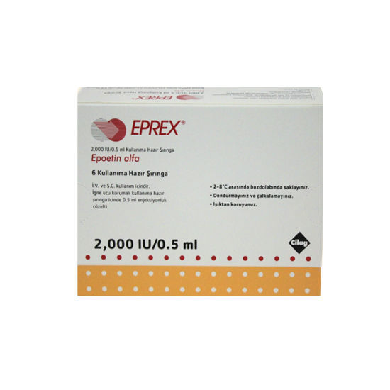 Picture of Eprex 2000IU/0.5ml 6 Inj