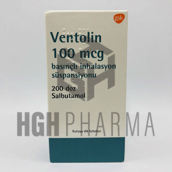 Picture of Ventolin Inh 100Mcg 200 Doses