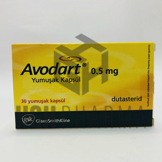 Picture of Avodart 0.5mg 30 Capsules