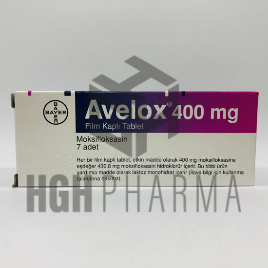 Picture of Avelox 400 Mg 7 Tab