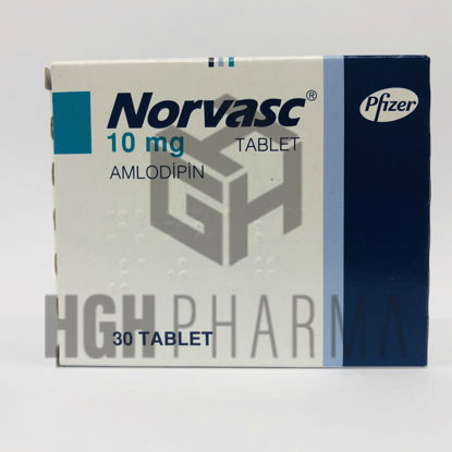 Picture of Norvasc 10mg 30 Tab