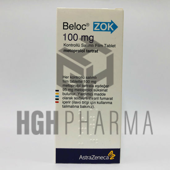 Picture of Beloc 100mg 20 Tab