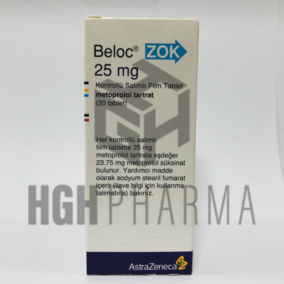 Picture of Beloc 25mg 20 Tab