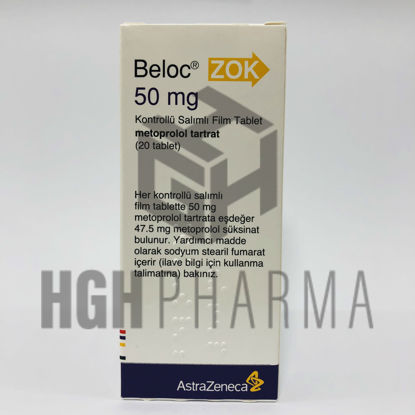 Picture of Beloc 50mg 20 Tab
