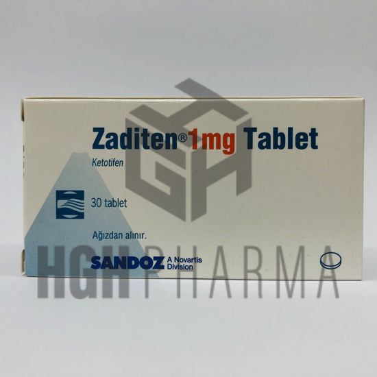 Picture of Zaditen 1mg 30 Tab