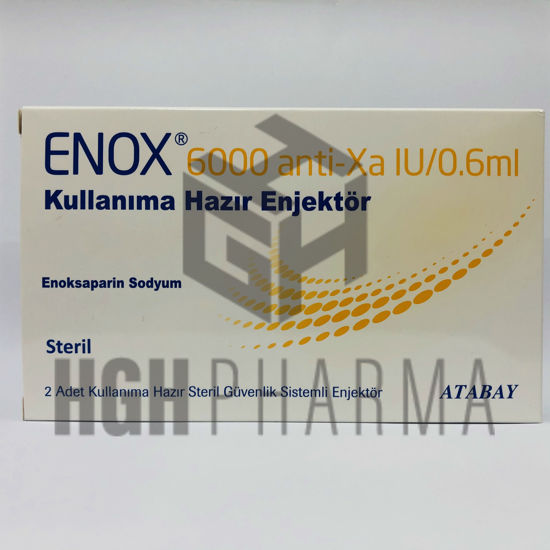 Picture of Enox 6000 Anti Xa 2x0.6ml Inj