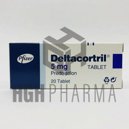 Picture of Deltacortril 5mg 20 Tablet