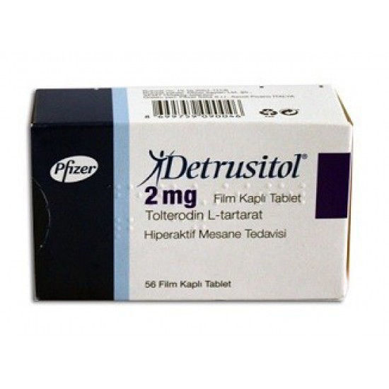 Picture of Detrusitol 2mg 56 Tablet