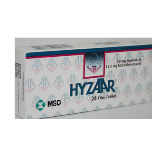 Picture of Hyzaar 50mg/12.5mg 28 Tab