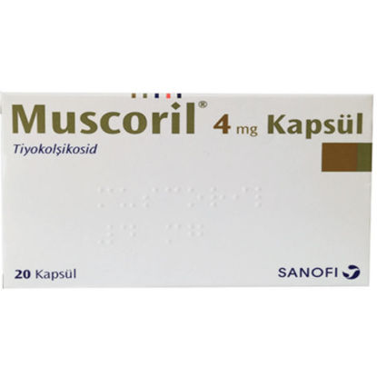 Picture of Muscoril 4mg 20 Capsules