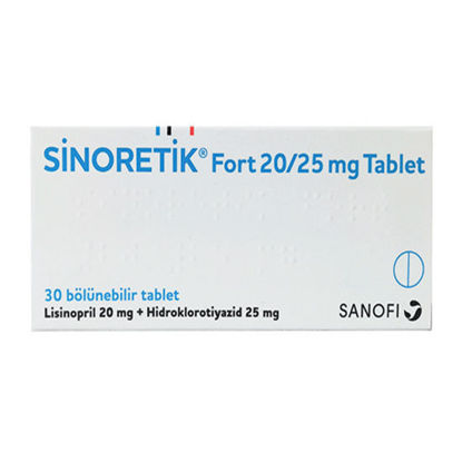 Picture of Sinoretik Fort 20mg/25mg 30 Tab