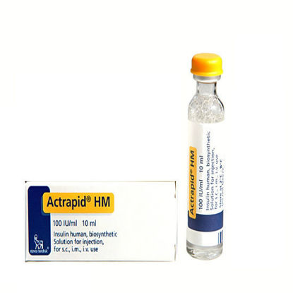 Picture of Actrapid HM 100IU 10ml - 1 Flacon