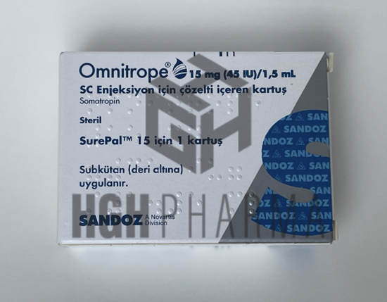 Picture of Omnitrope 15mg-45 IU (15mg/1,5ml) Cartridge