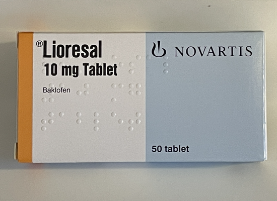 Picture of Lioresal 10 mg 50 Tablets