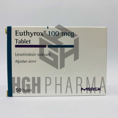 Picture of Euthyrox 100mcg 50Tab