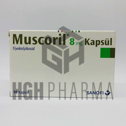 Picture of Muscoril 8mg 10 Capsules
