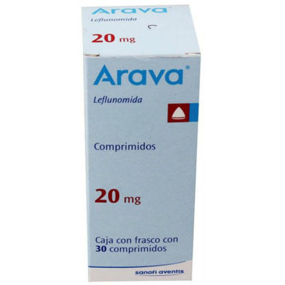 Picture of Arava 20mg 30 Tablet