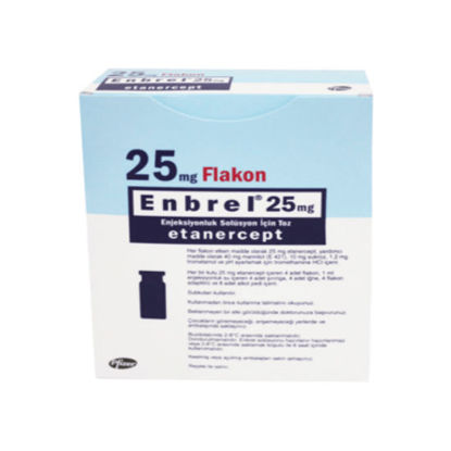 Picture of Enbrel 25mg 4 Flacon Vial