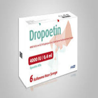 Picture of Dropoetin SC/IV 4000 IU/0.4 ml 6 Inj