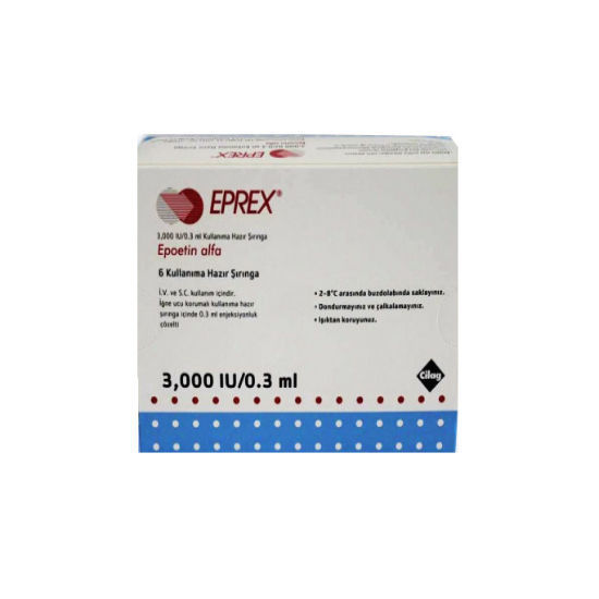 Picture of Eprex 3000IU/0.3ml 6 Inj