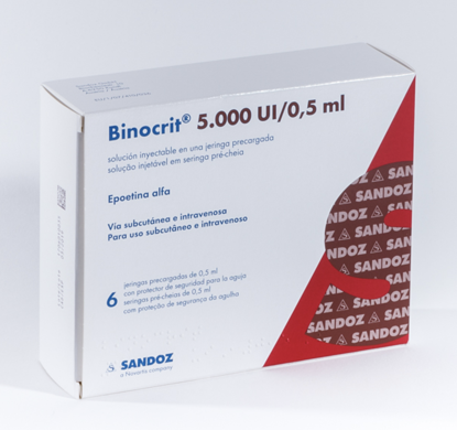 Picture of BINOCRIT 5000 IU 6 Syrn. - (EPREX)